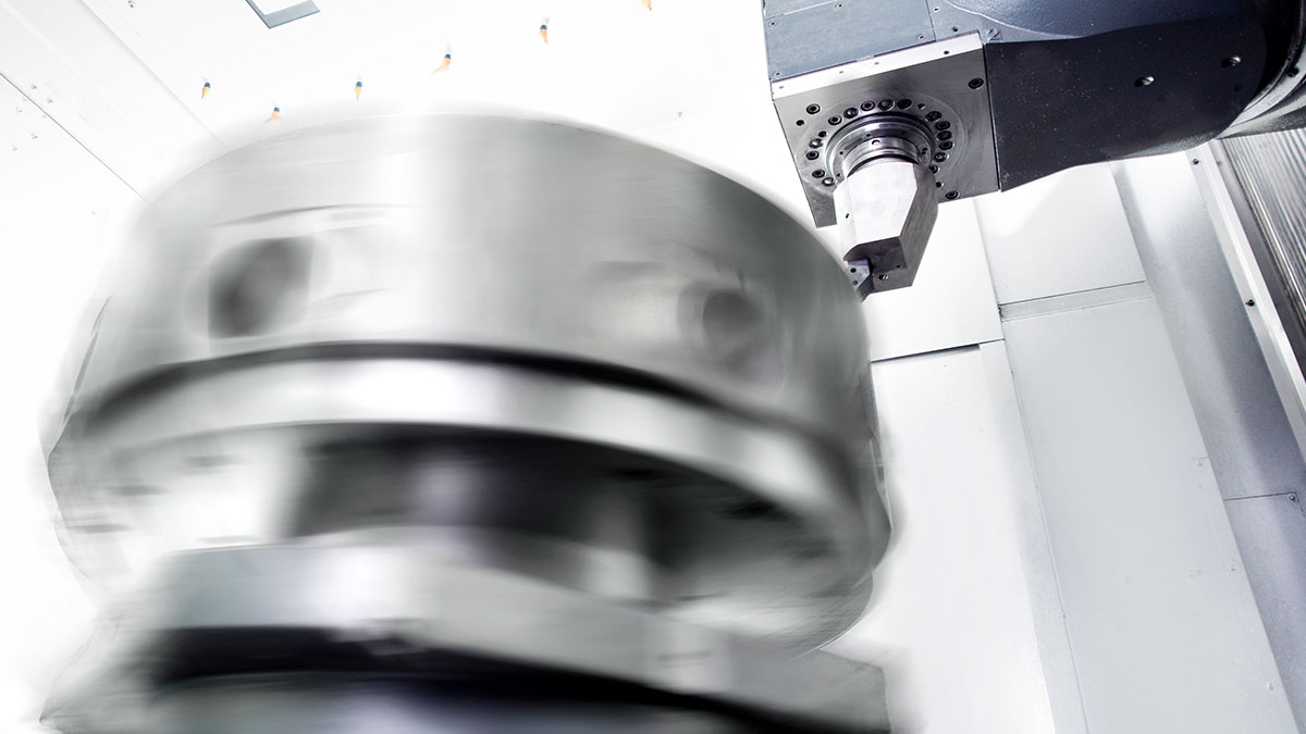 5-axis milling/turning machining centres C: Machine concept