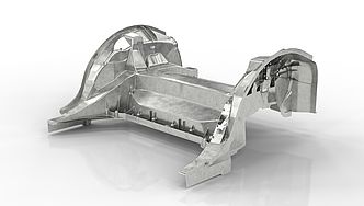 Solutions for the machining of big casting components. Solutions for the machining of big casting components.