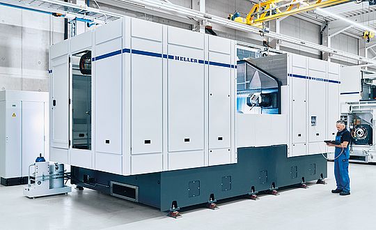 Prepared for automatic loading of big casting workpieces. Prepared for automatic loading of big casting workpieces.