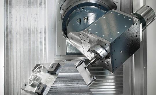 5-axis-machining on the F series