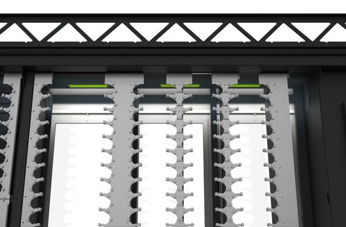 LED-lighting  rack-type tool magazine