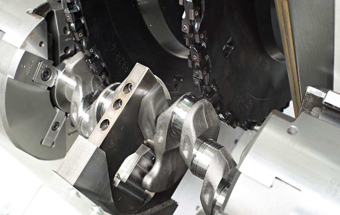Crankshaft production systems RFK: External milling