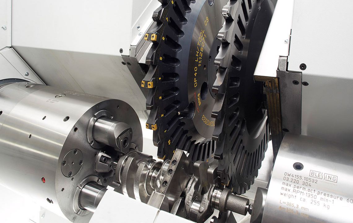 Crankshaft camshaft production systems RFK DRZ MCC 15 RFN HELLER