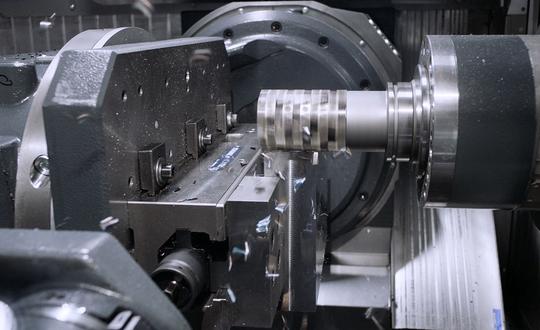 5-axis-machining on the HF series