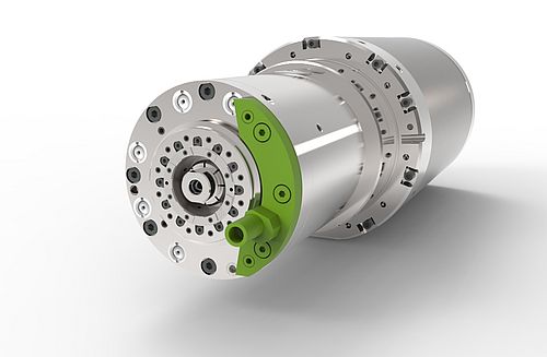 Torque support for attachment heads